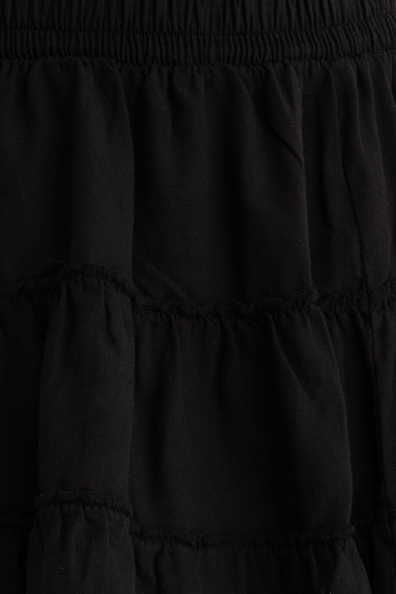 High Waist Tiered Mini Skirt