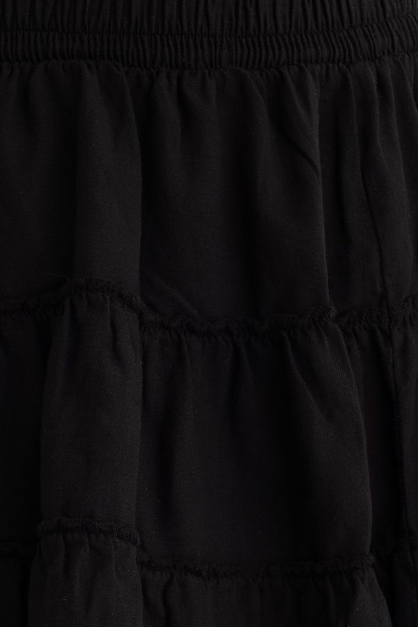 High Waist Tiered Mini Skirt 5