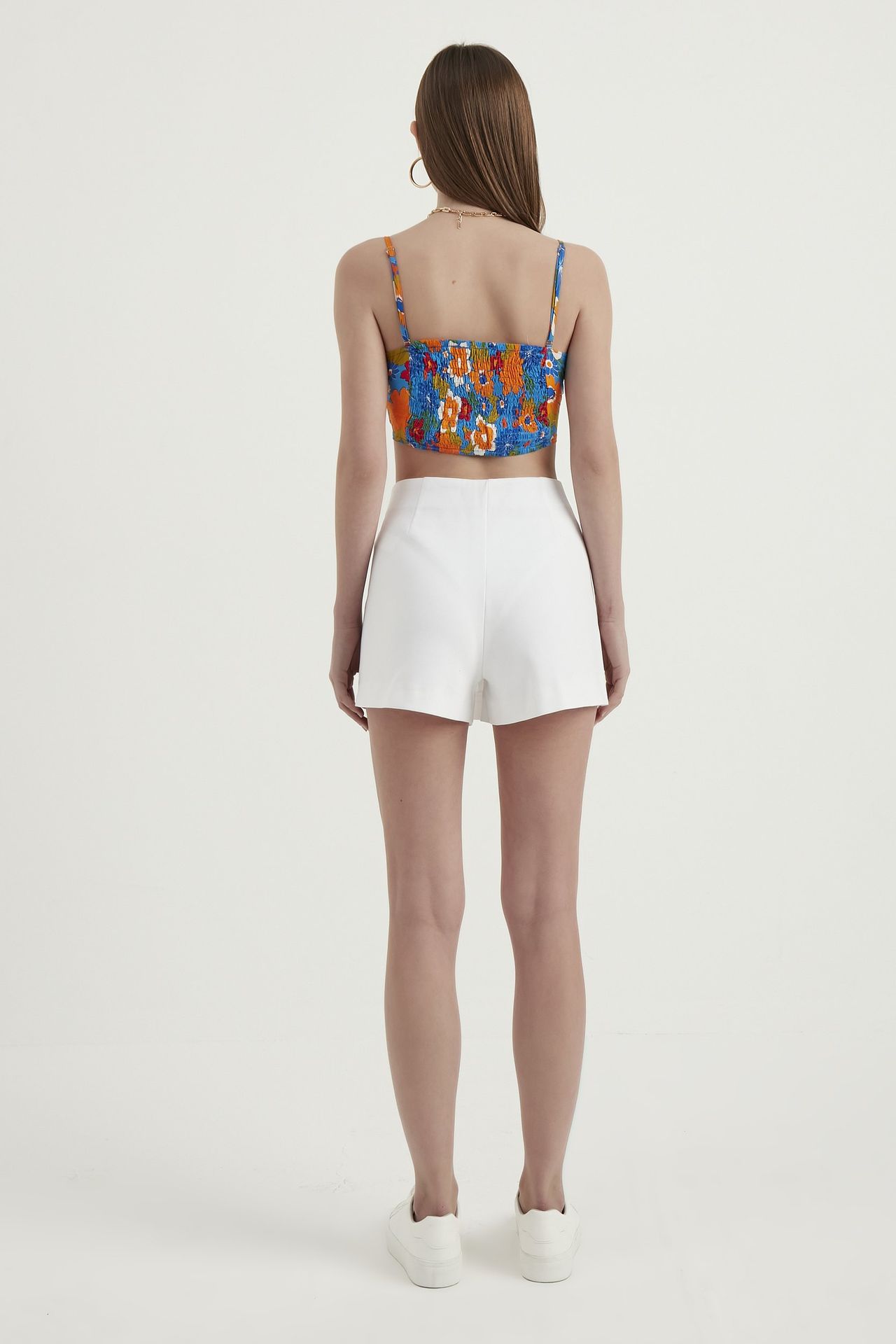 Mid Rise Mini Short Skirt