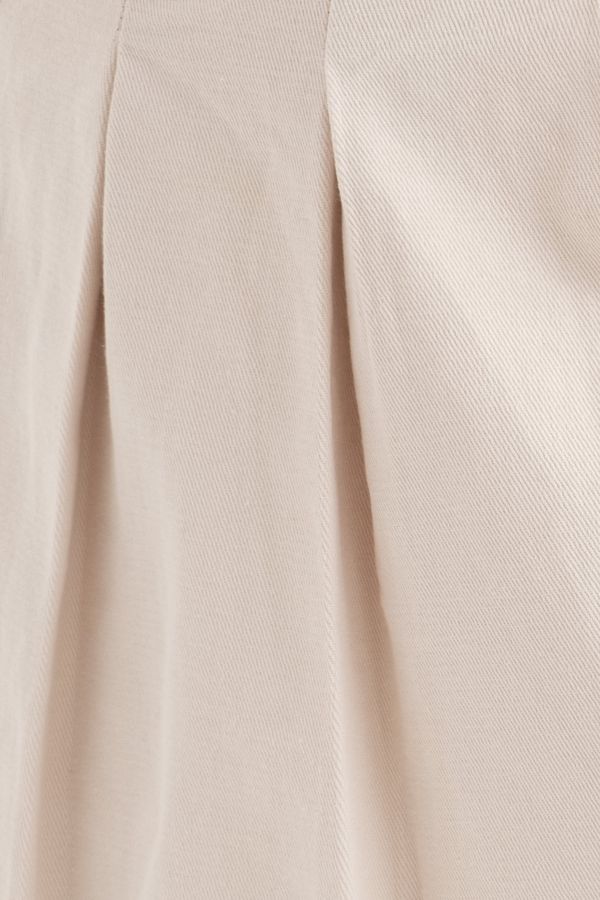 High Waist Double Belt Mini Skort 5