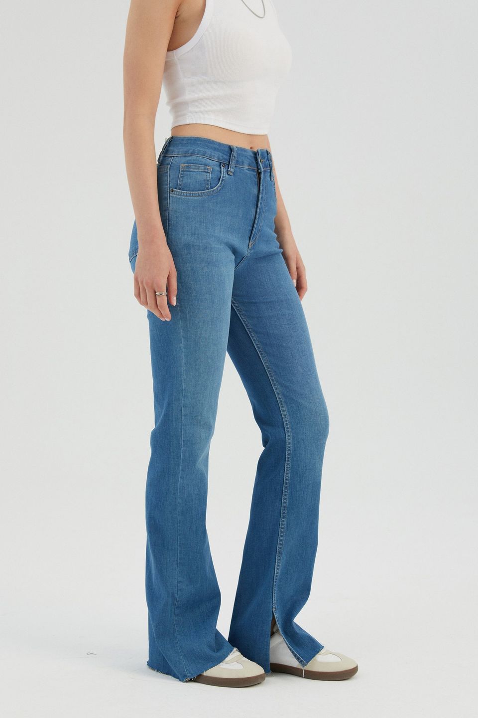 High Waist Flare Jeans