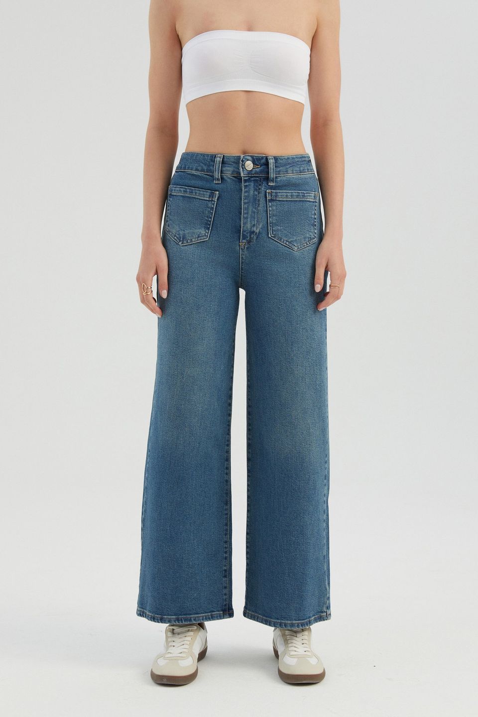 High Waist Mom-fit Jeans