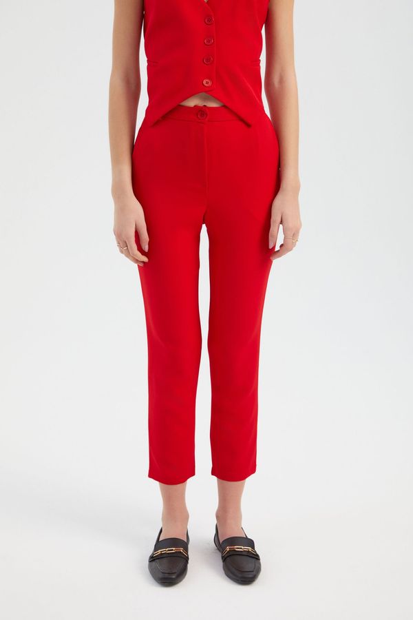 Yüksek Bel Slim Fit Pantolon 2