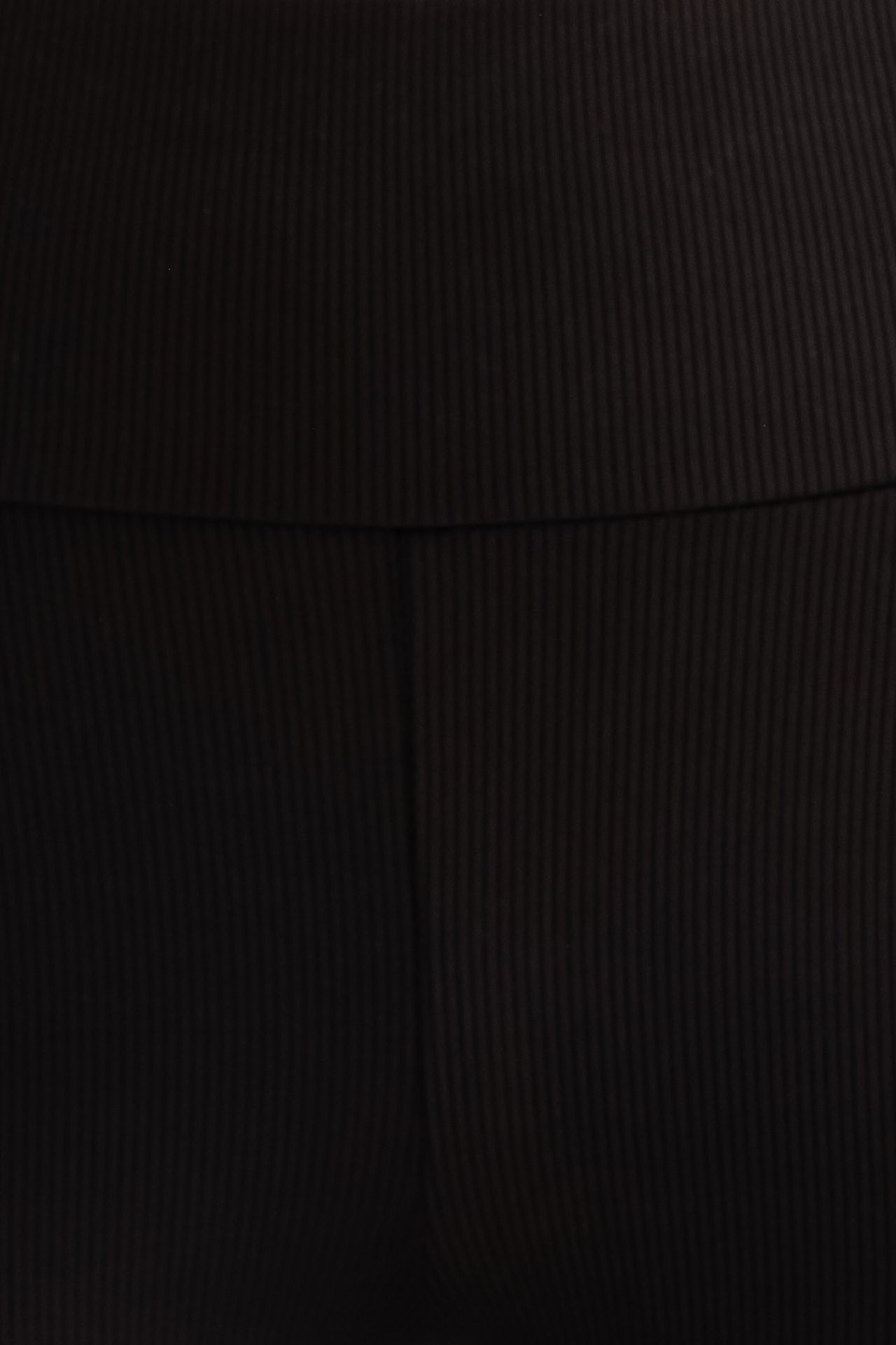 High Waist Ribbed Bike Shorts