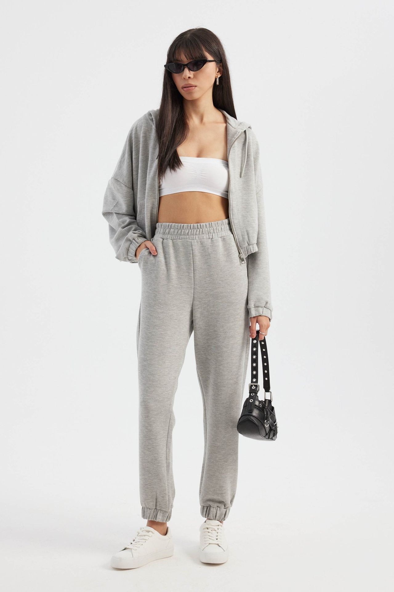 High Waist Regular Fit Joggers