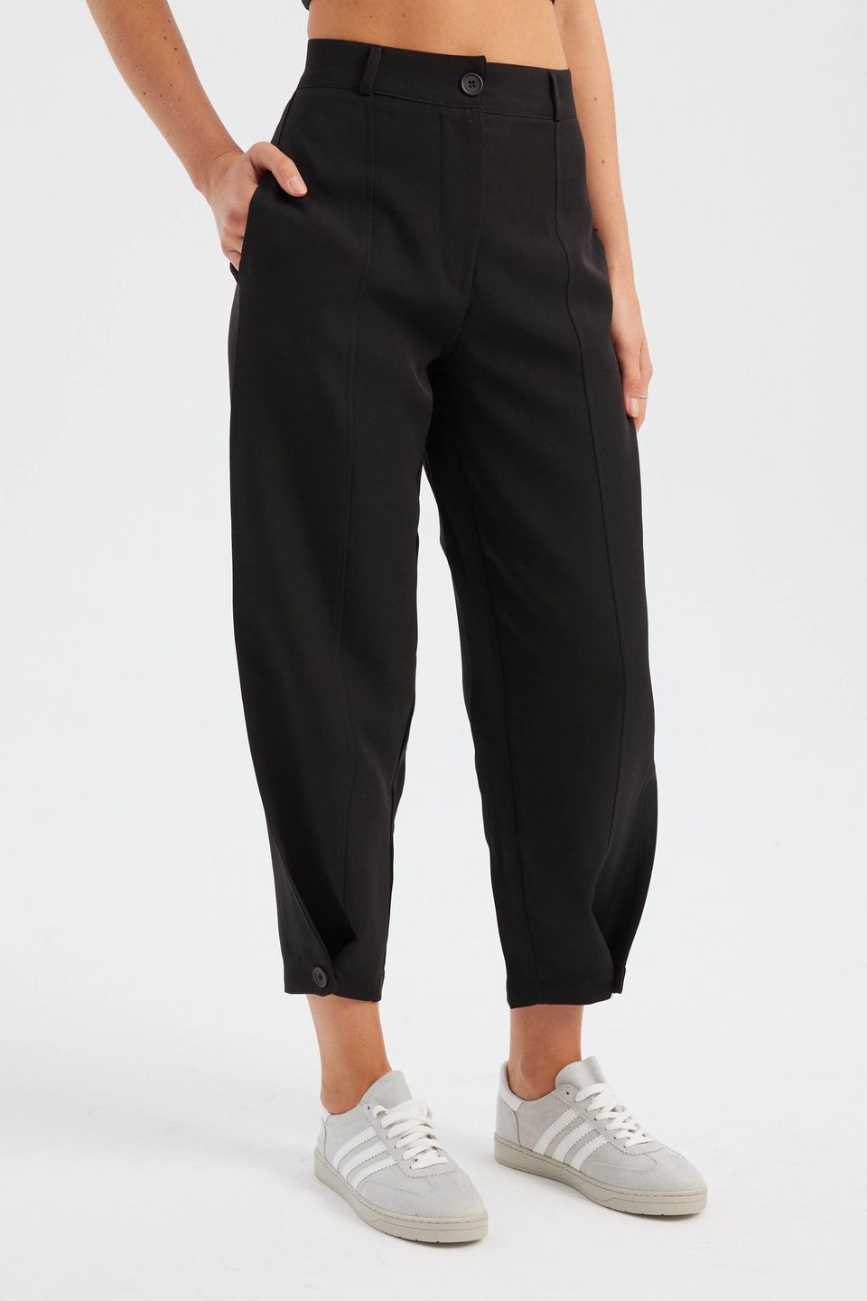 Yüksek Bel Dar Paça Salwar Pantolon 3