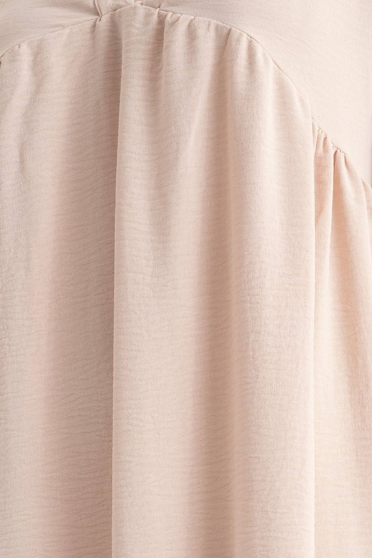 V Neck Tiered Midi Casual Dress