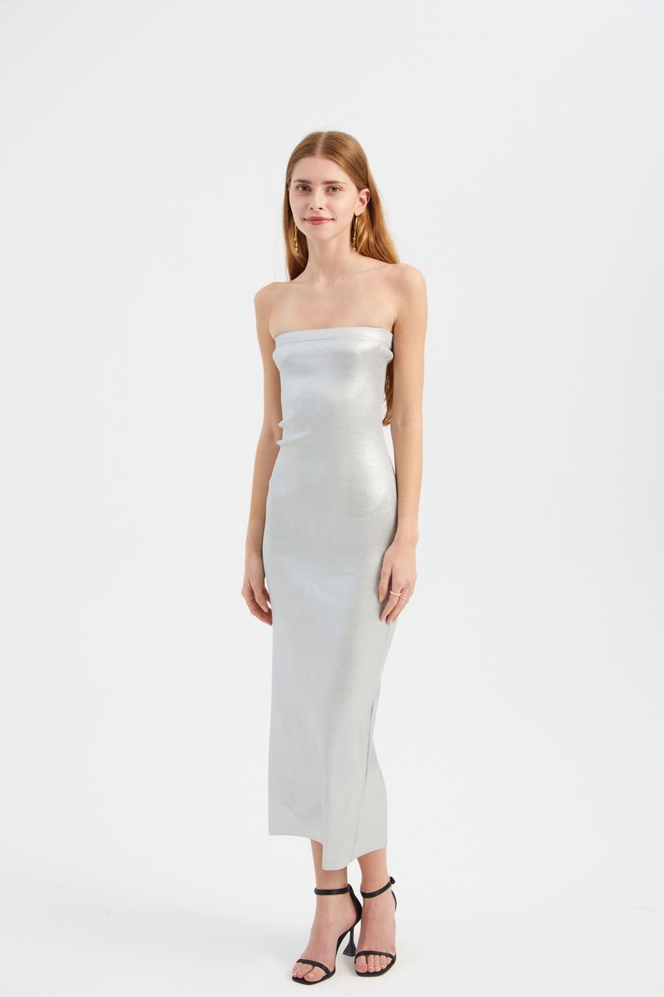Strapless Maxi Bodycon Dress