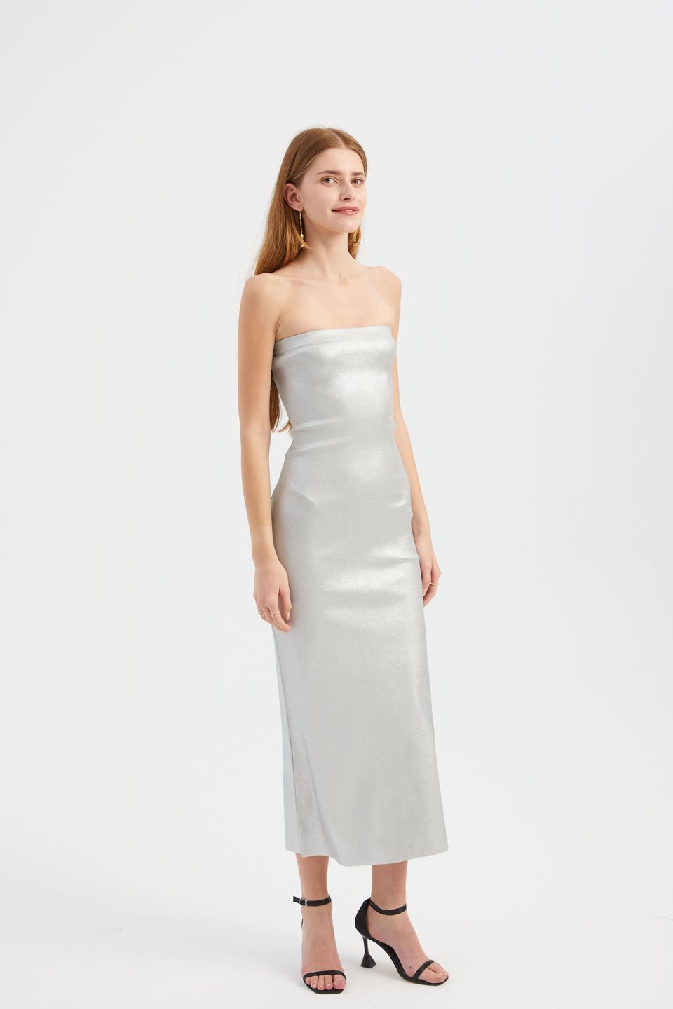 Strapless Maxi Bodycon Dress