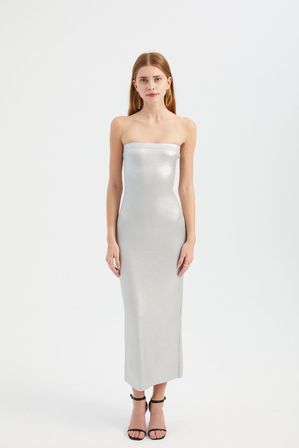 Strapless Maxi Bodycon Dress