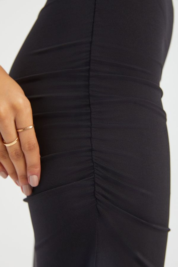 Round Neck Sleeveless Mini Bodycon Dress 4