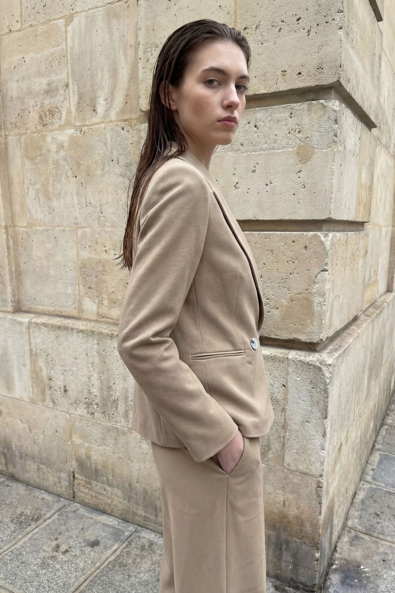 MY FASHION Classic Buttoned Blazer 3