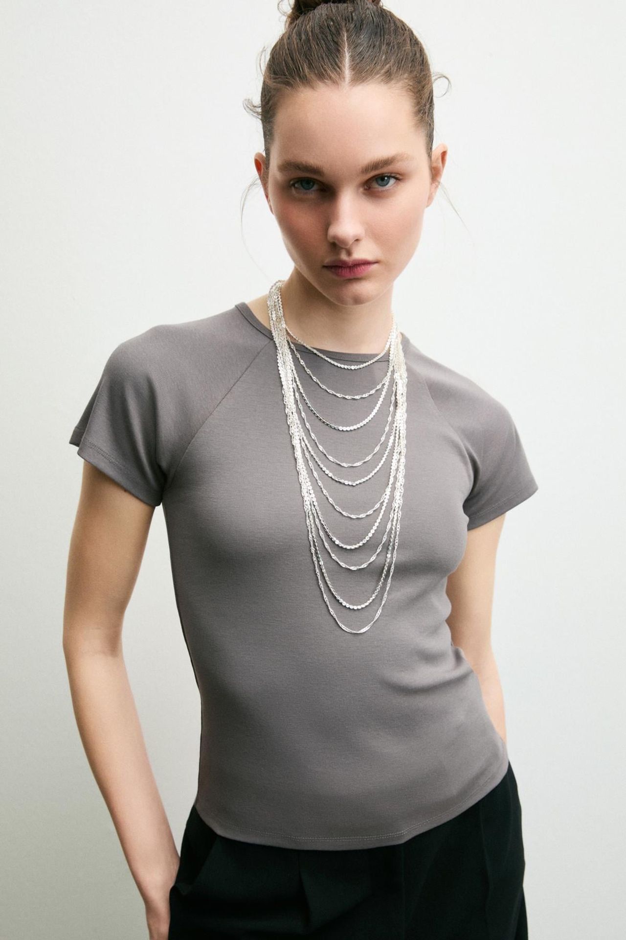 GRIMELANGE Slim Fit Crew Neck T-Shirt 1