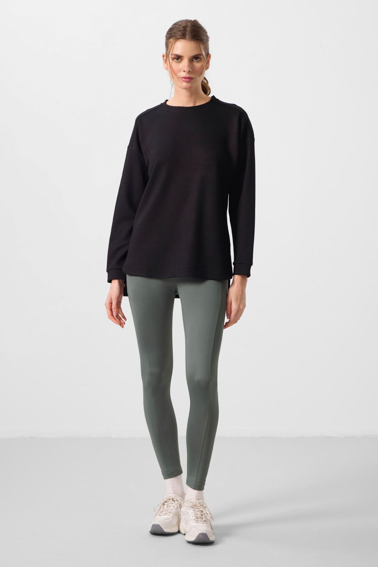 TOMMY Women's Long Ribbed Tunic Top 4