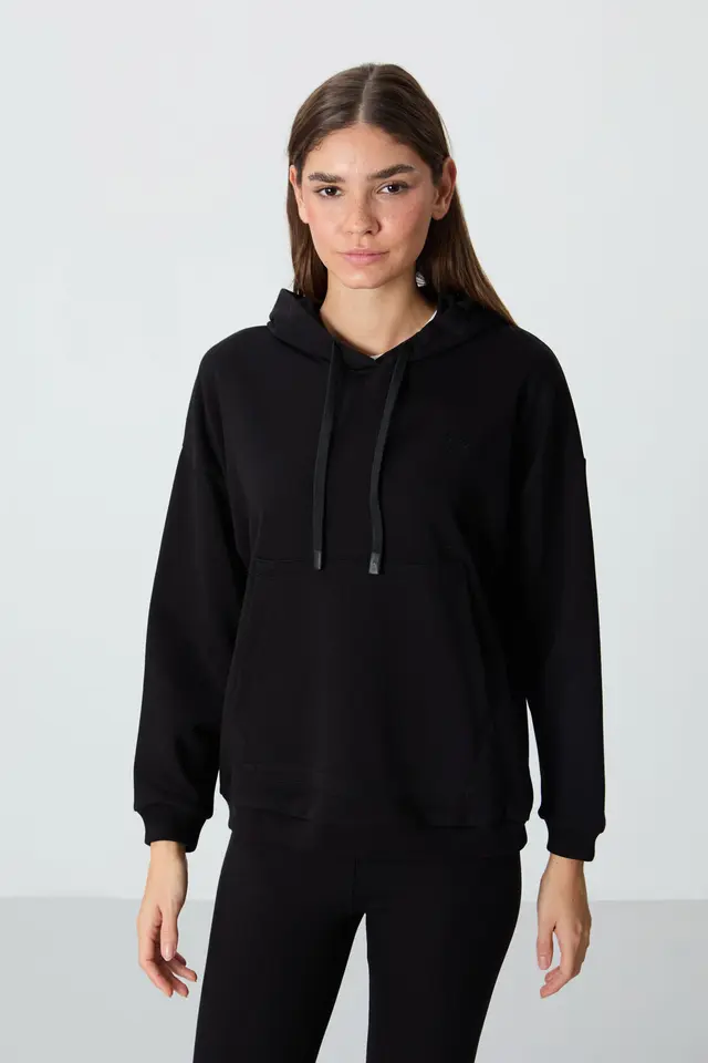 TOMMY Oversized Hooded Sweatshirt With Pocket