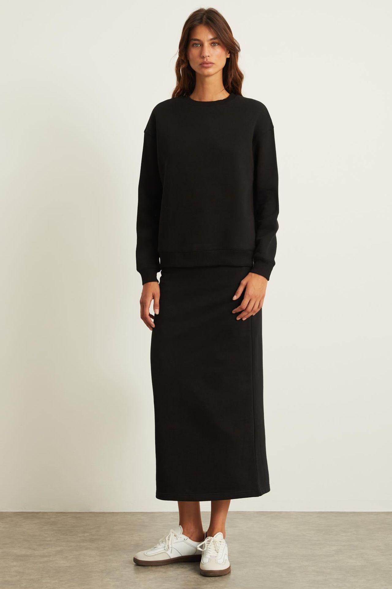 GRIMELANGE Oversized Crew Neck Sweatshirt 2