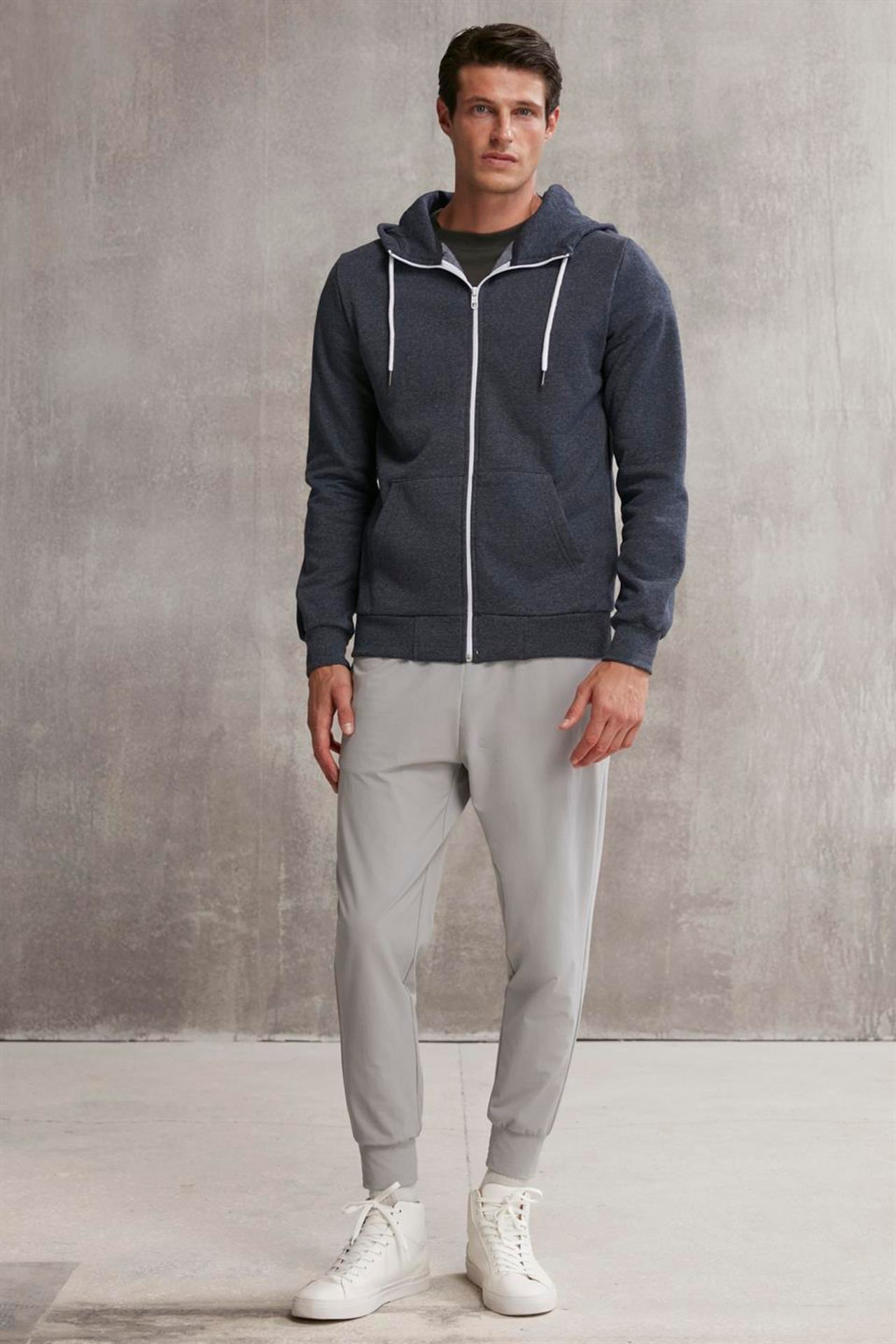 GRIMELANGE Kapüşonlu Fermuarlı Sweatshirt 3