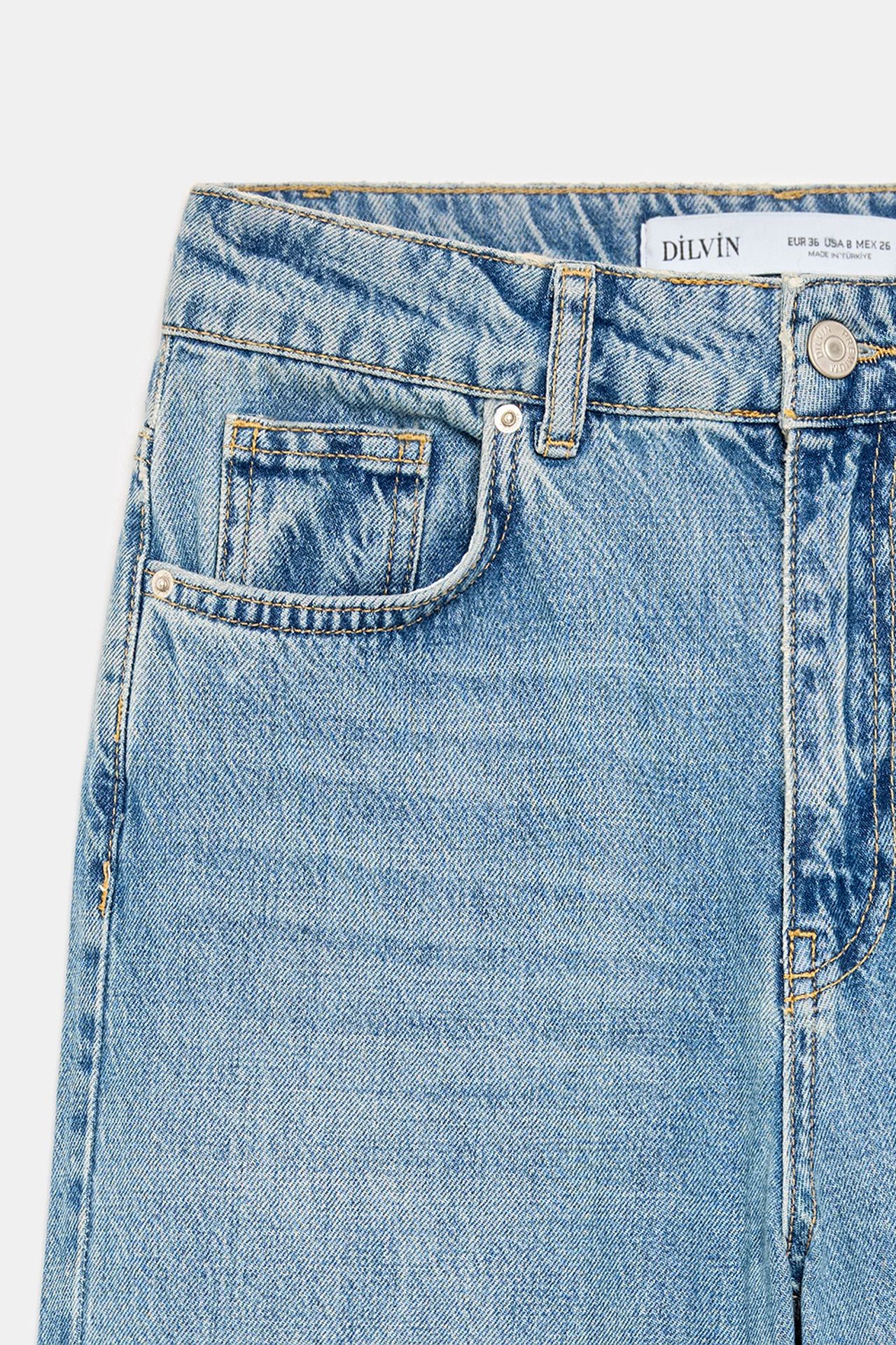 DILVIN Women’s Straight-Leg Jeans 8