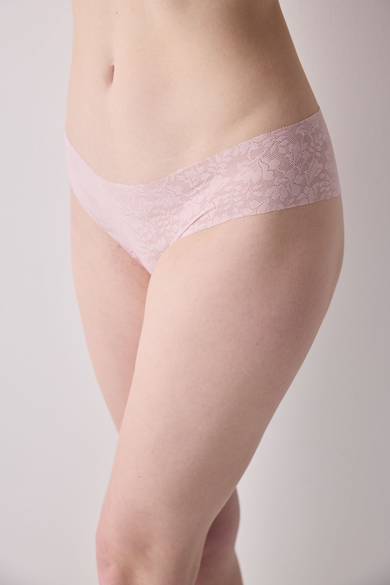 PENTI Invisible Laser Cut Lacy Lace Cheeky Hipster Briefs