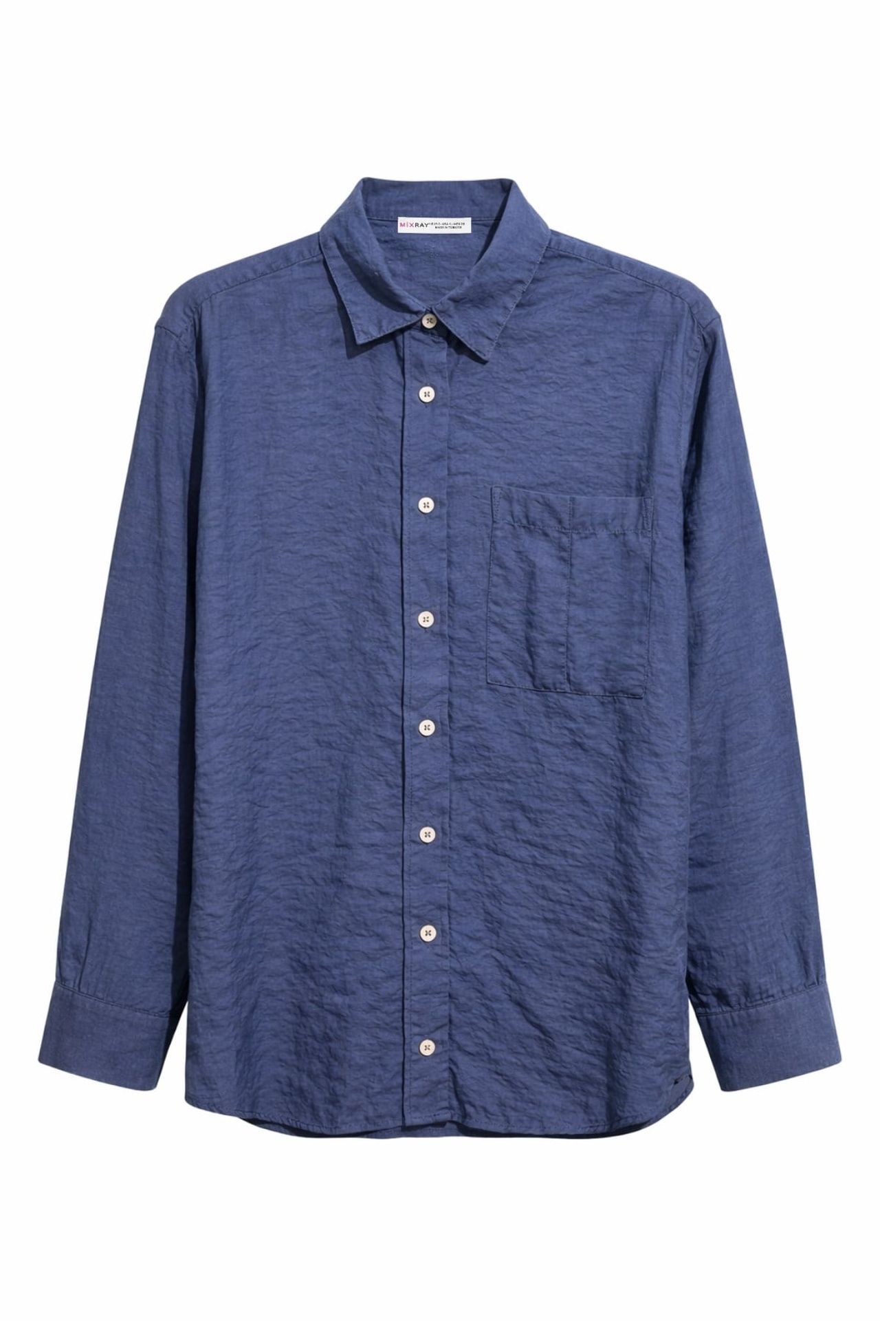 Mixray Relaxed Fit Shirt with Pocket 1