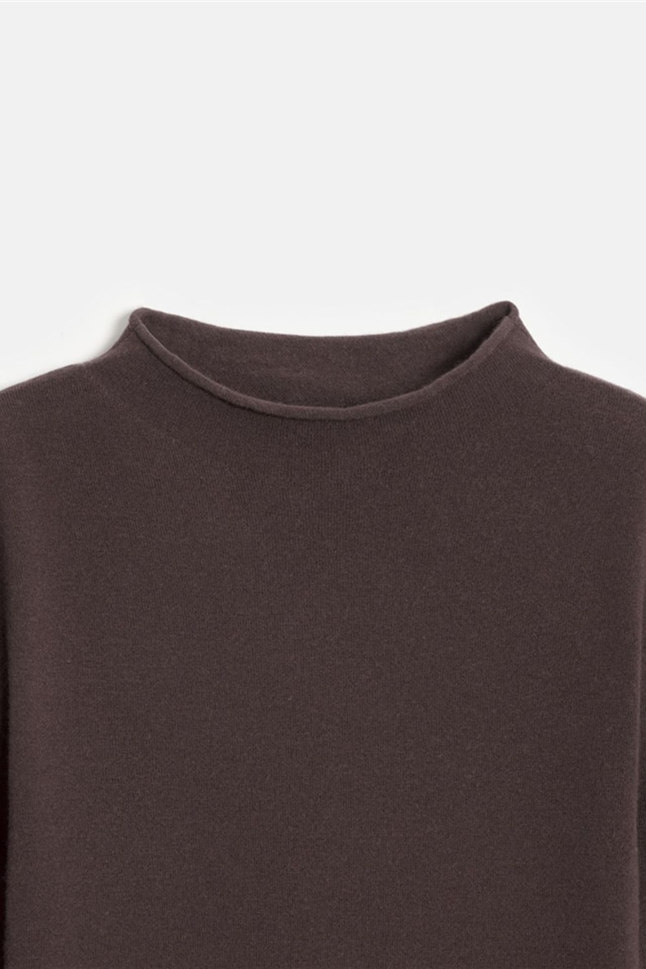 DILVIN Women's Slim-fit Ribbed Half-turtleneck Sweater 8