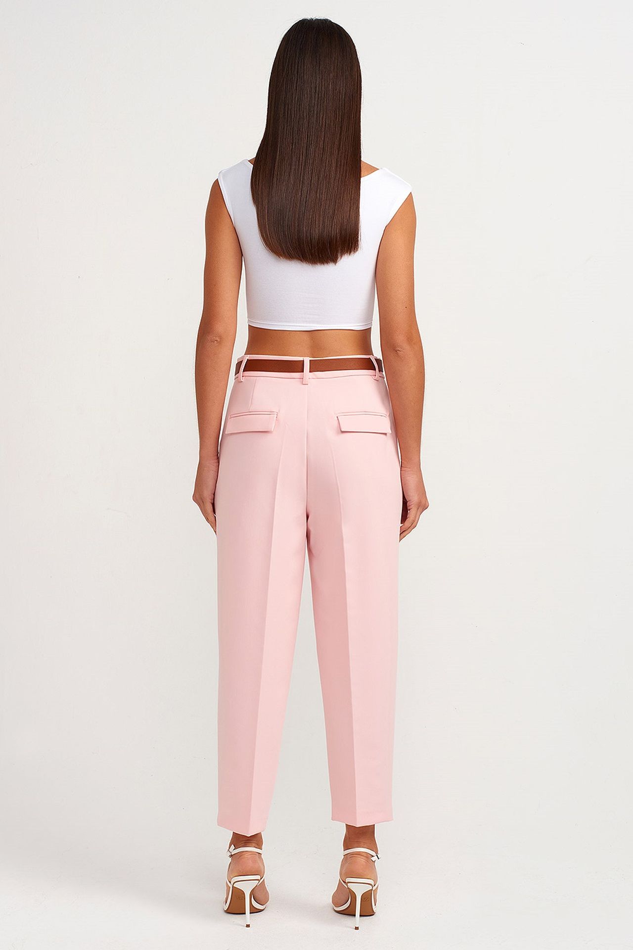 DILVIN Women’s Straight-Leg Pants 2