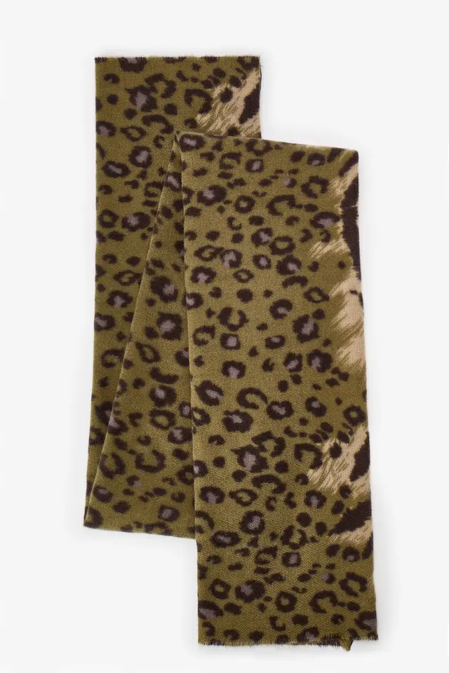 PENTI Barbara Zebra Pattern Scarf