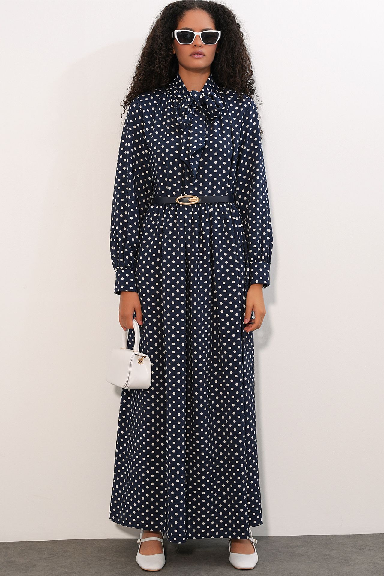 BDART Polka Dot Maxi Shirt Dress 3