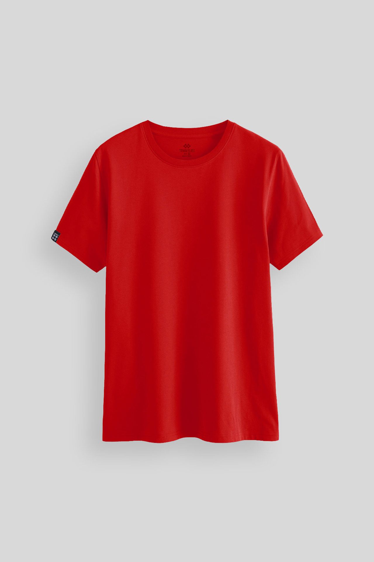 TOMMY Men's Cotton Elastane Crew Neck T-Shirt 1
