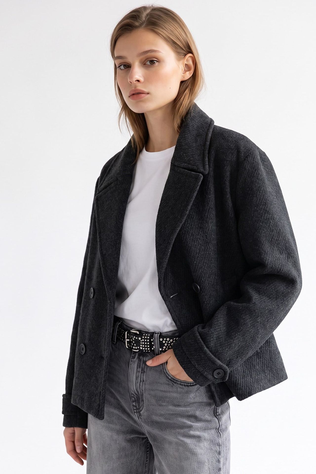 MIXRAY Women's Overcoat 5