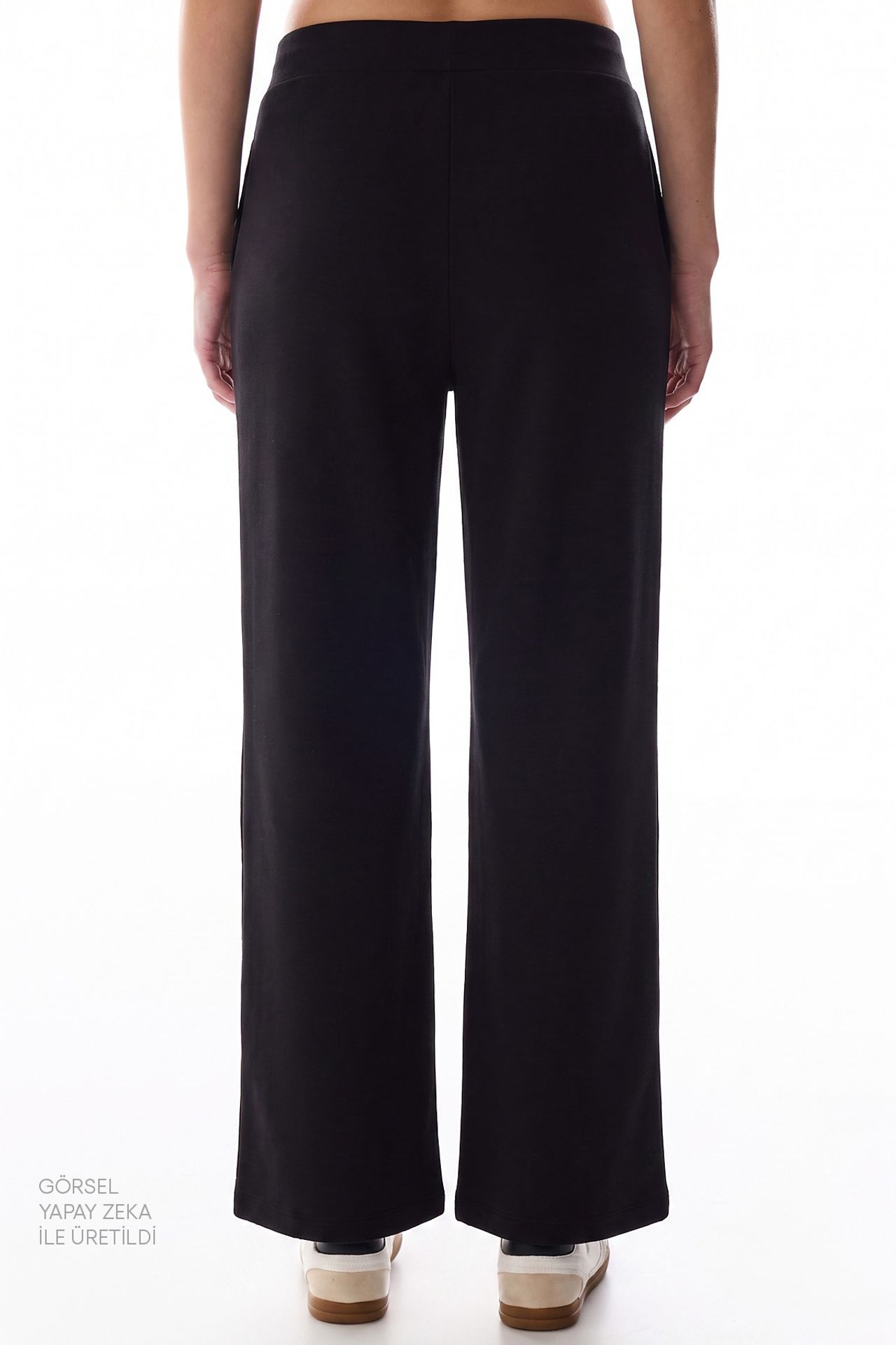 PENTI Women's Modal Straight-Leg Pants High 2