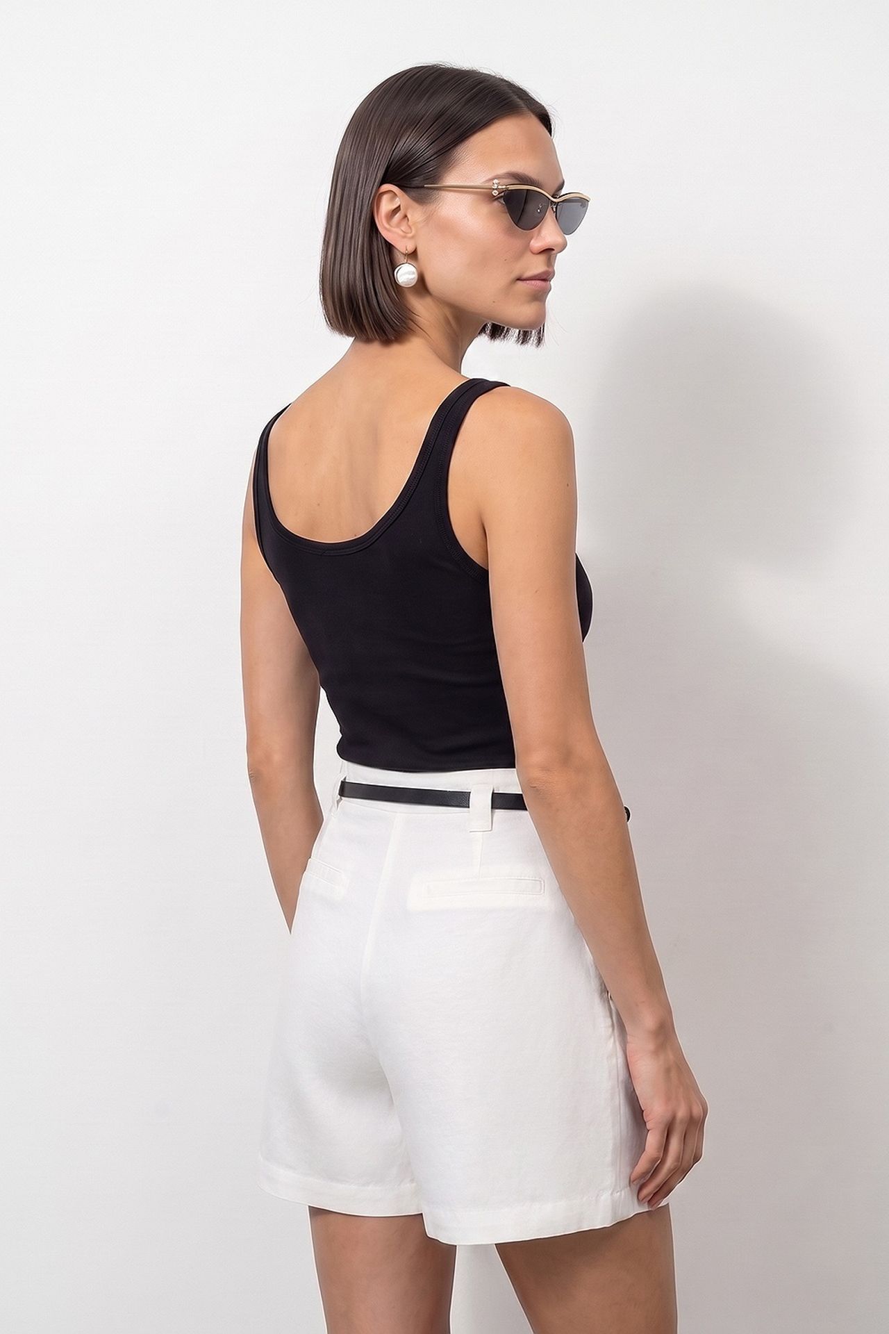 DILVIN Ribbed Fitted Camisole Top 2