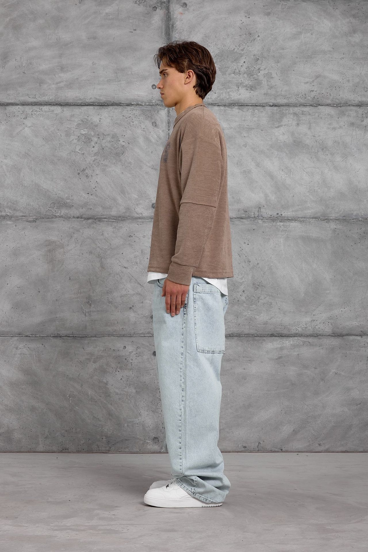 NOMARC Regular Kalıp Bisiklet Yaka Sweatshirt 3
