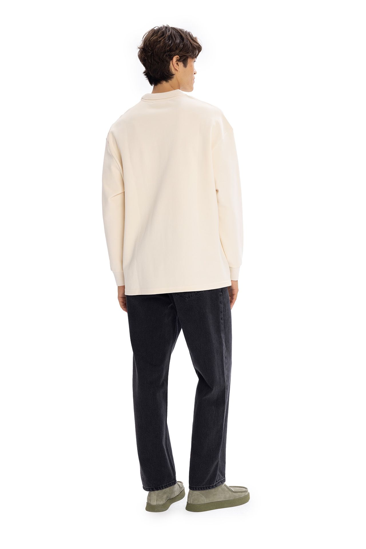 GIESTO Comfort Fit Polo Shirt with Button Detail 3