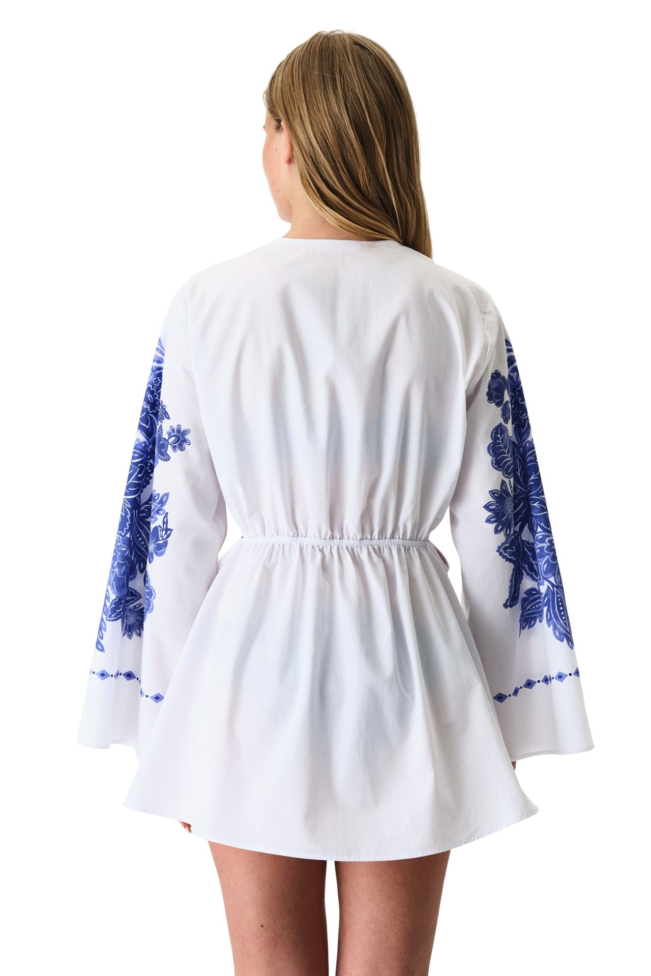 PENTI Giana Floral Long Sleeve Kaftan