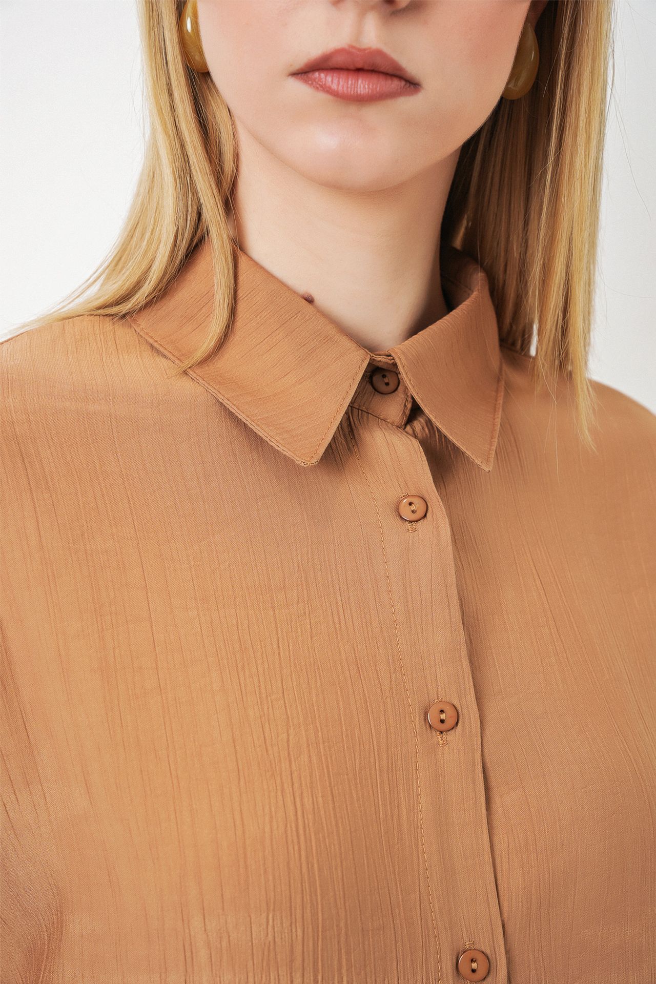 BDART Textured Button-Up Long Sleeve Shirt 5