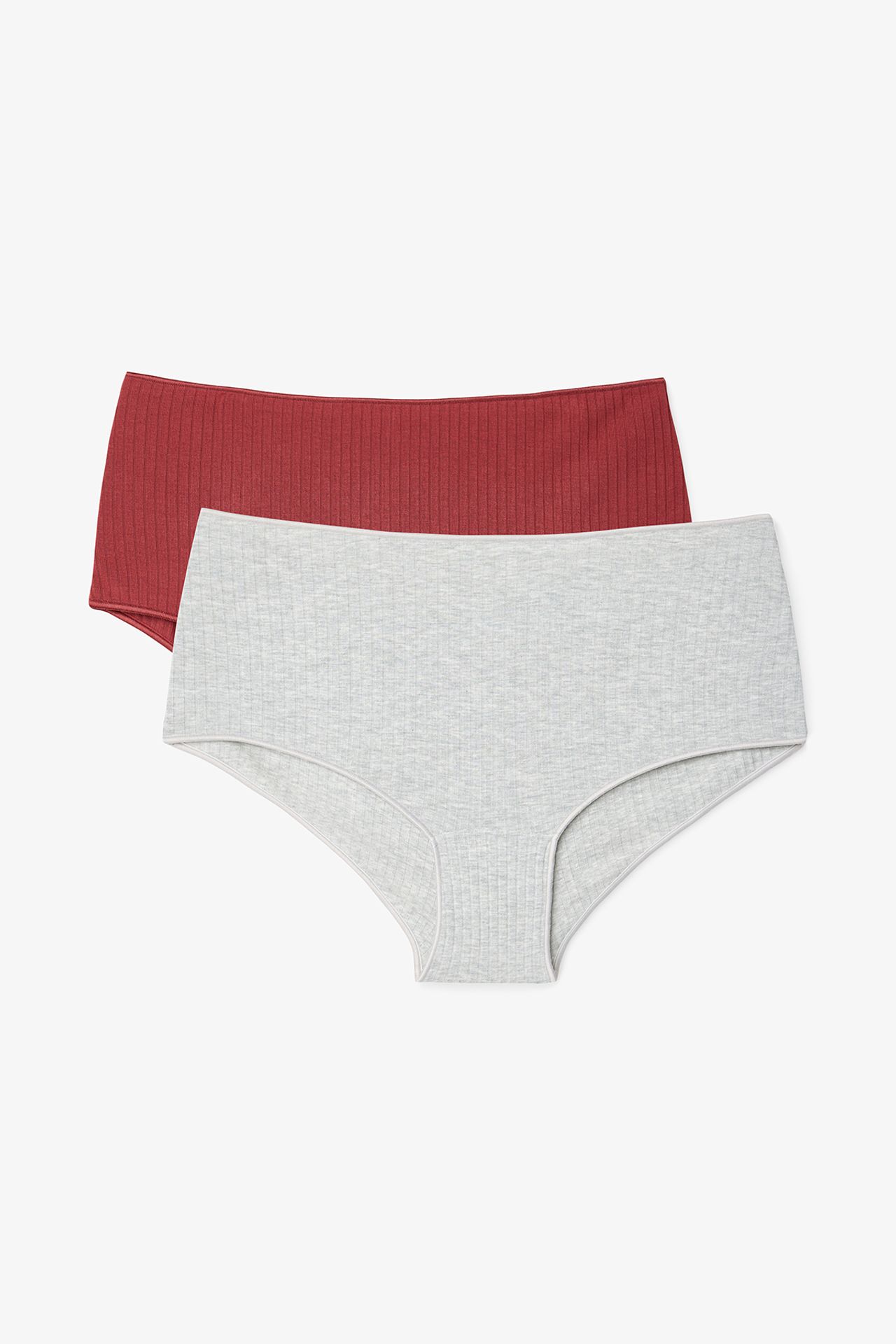 PENTI Modal Ribbed Low Rise 2-Pack Boxer Briefs 1