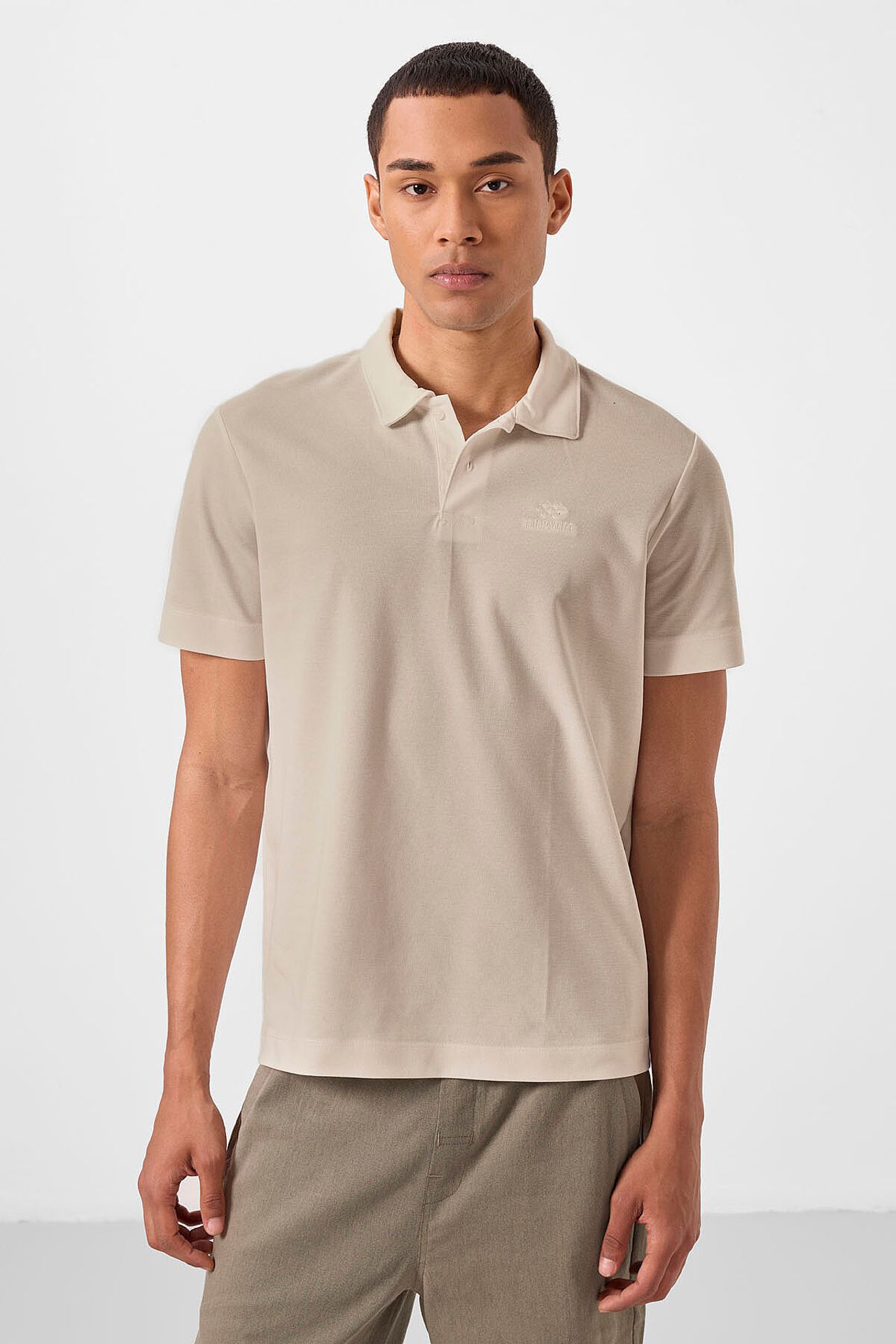 TOMMY Men's Cotton-Blend Polo T-Shirt 2