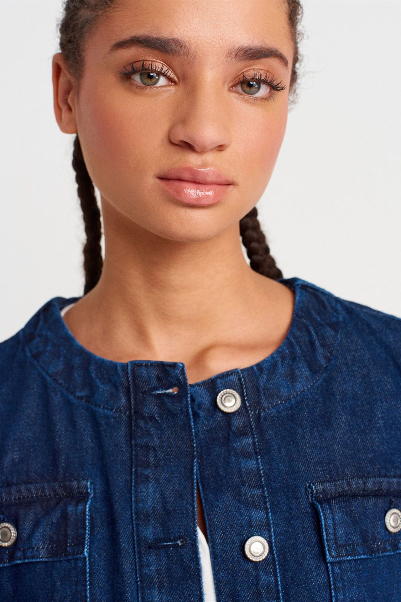 DILVIN Cotton Button Jacket 3