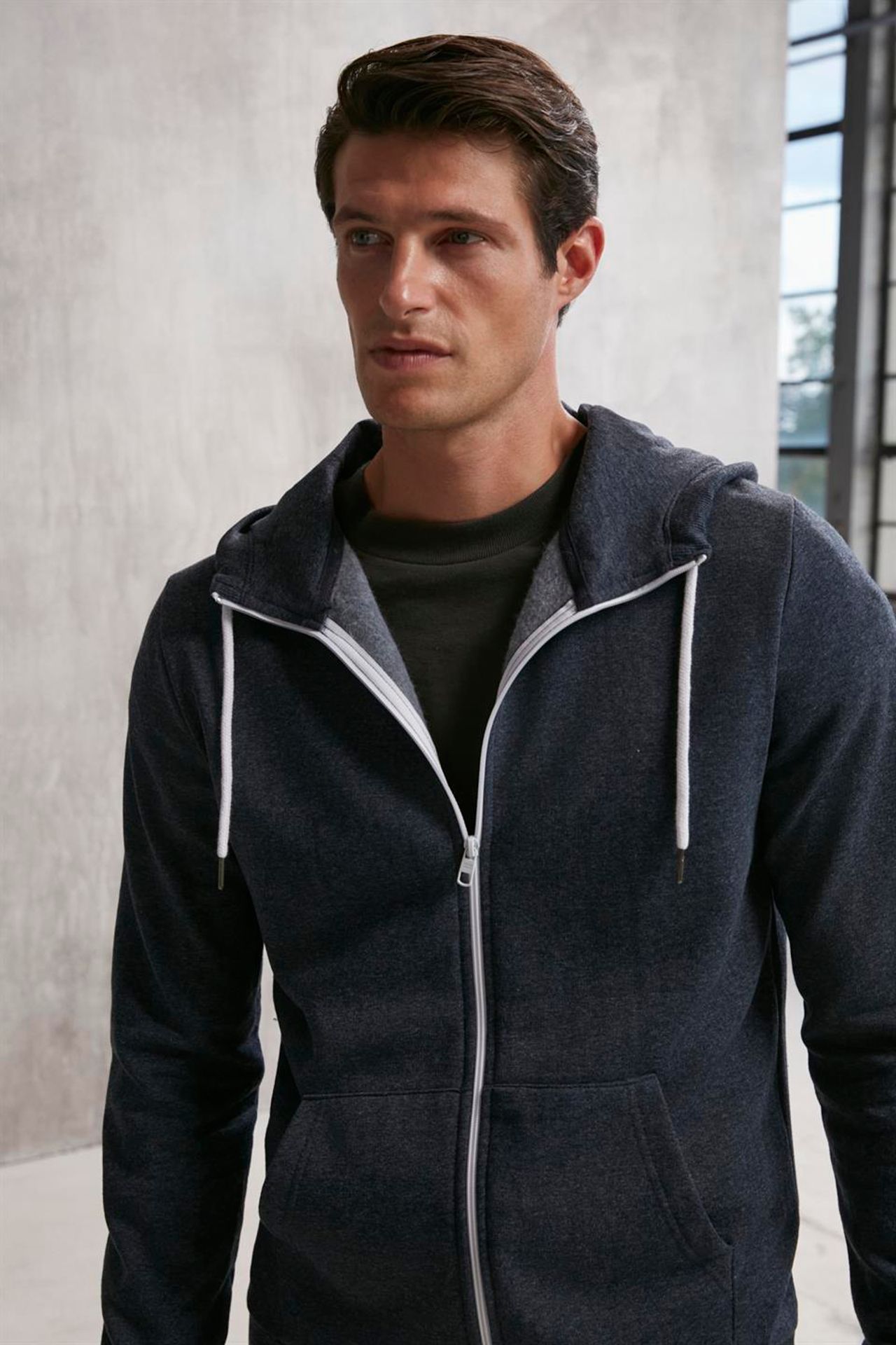 GRIMELANGE Kapüşonlu Fermuarlı Sweatshirt 6
