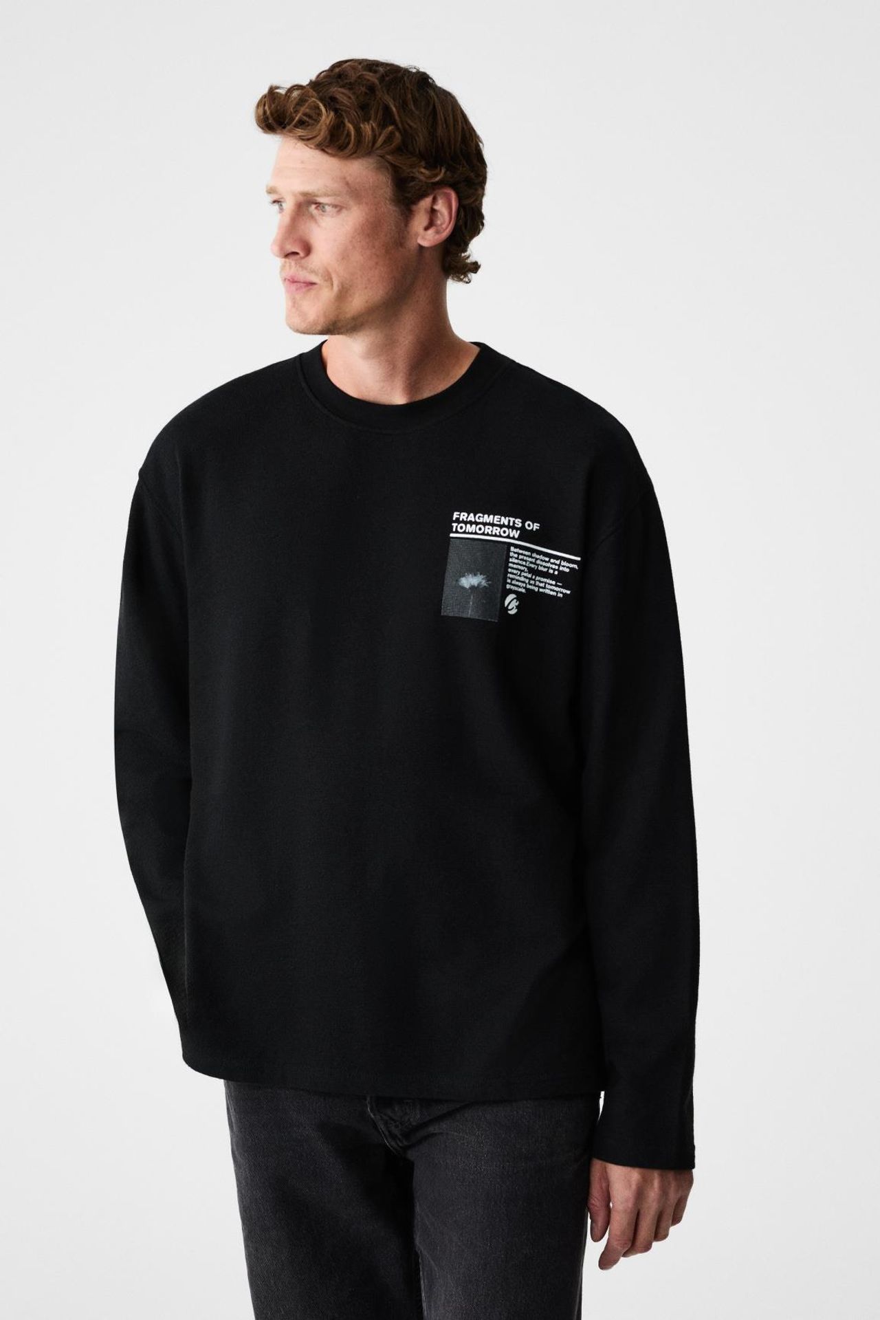 GRIMELANGE Regular Fit Crew Neck T-Shirt 3