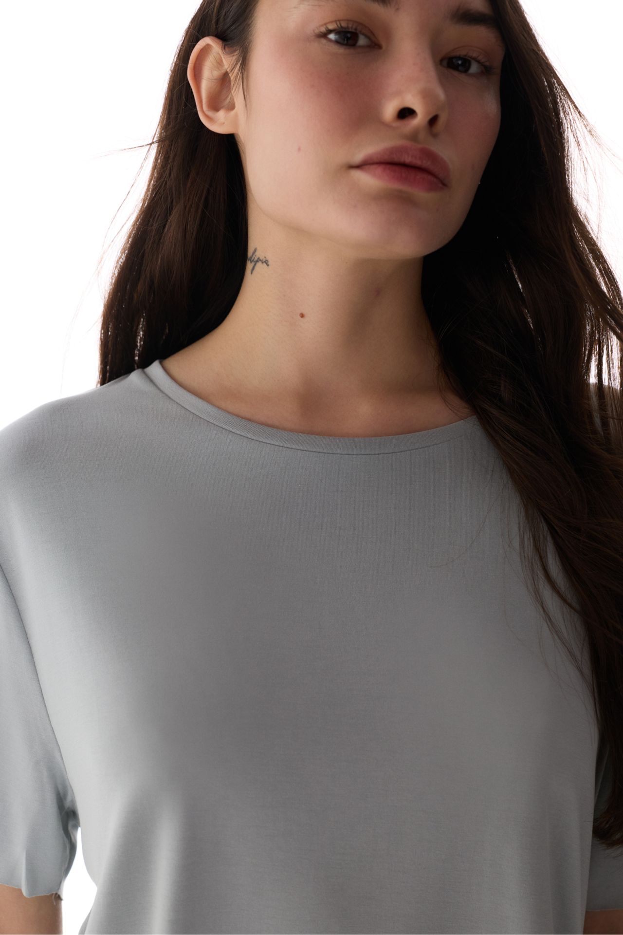 PENTI Crew Neck Oversize Modal T-Shirt 5