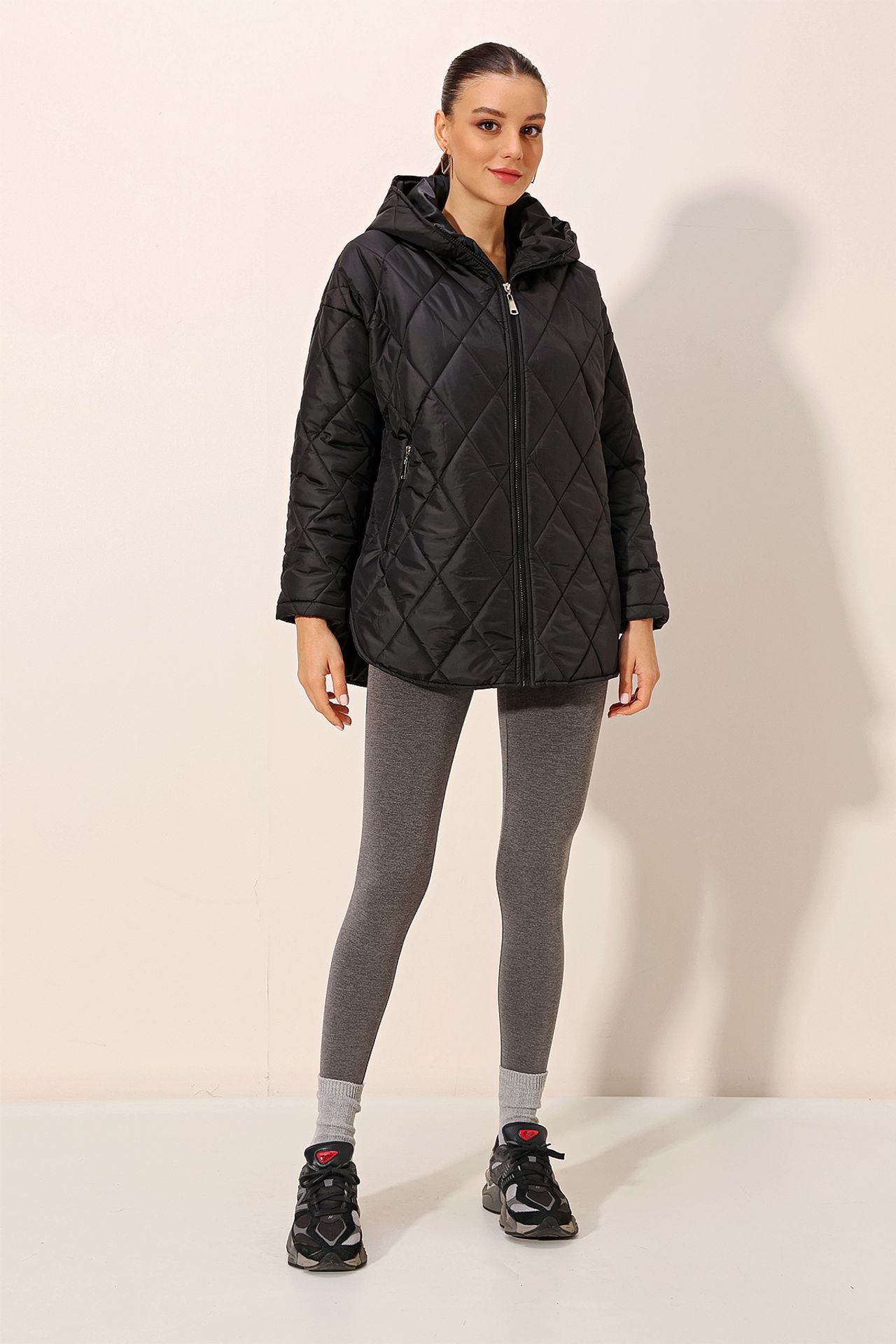 BDART Hooded Puff Down Coat with Pockets 2