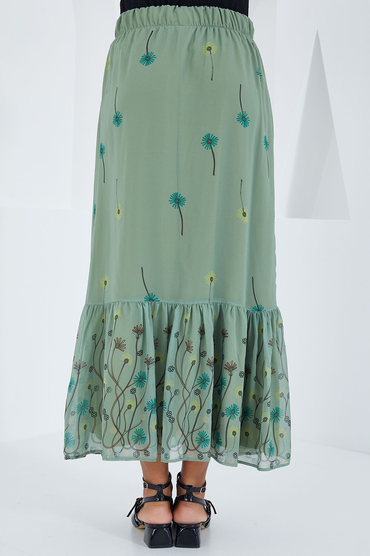 BDART Floral Print Maxi Skirt 5