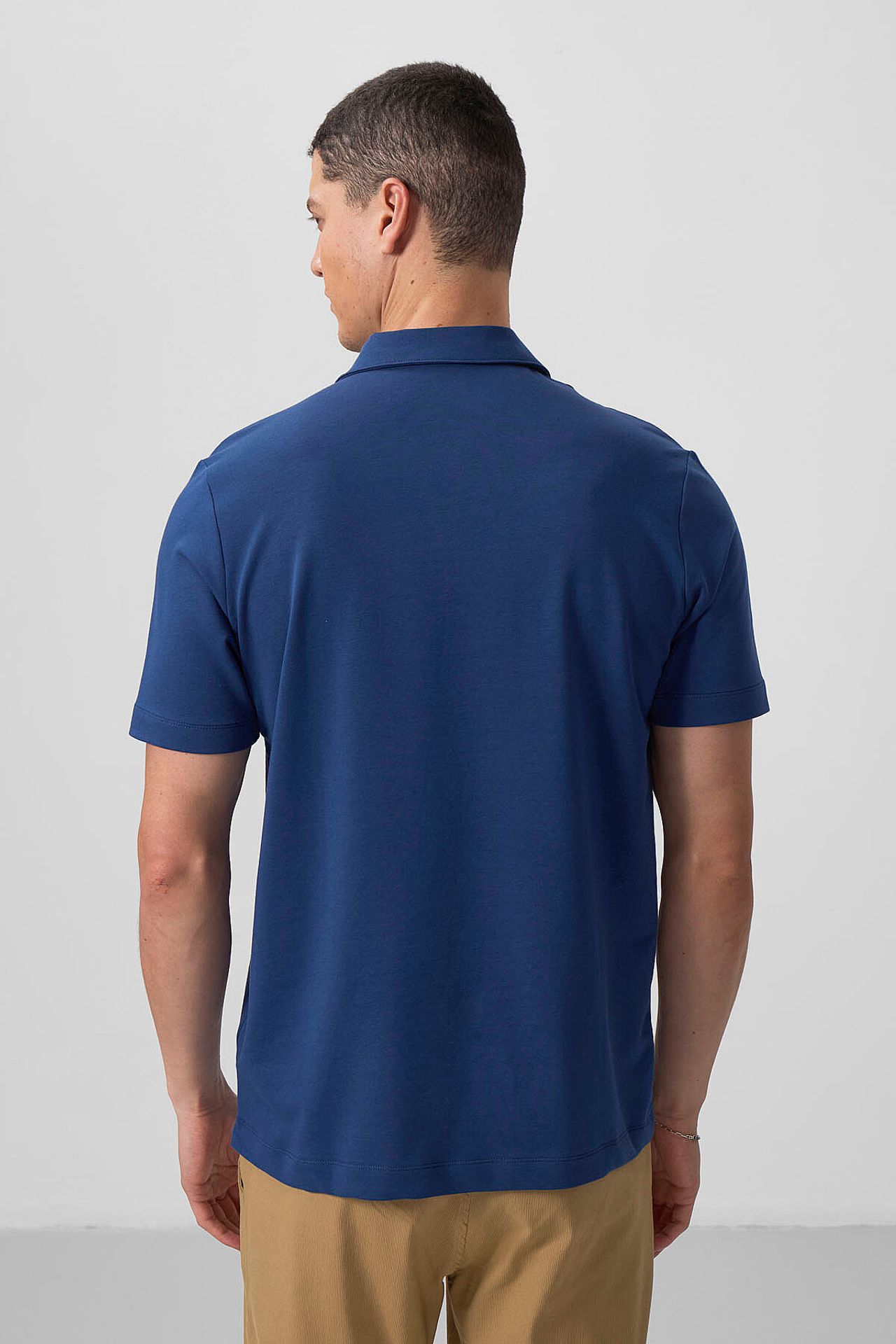 TOMMY Men's Cotton Elastane Polo T-Shirt 6