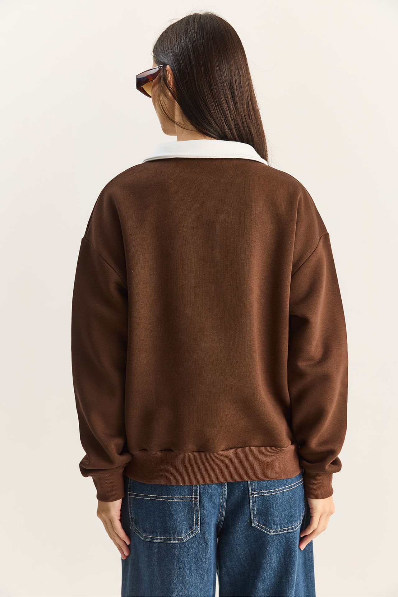 LUCCI Oversized Printed Sweatshirt 6