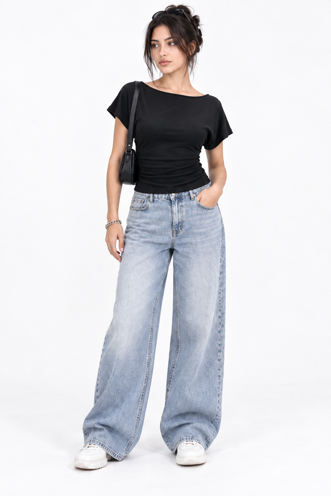 MIXRAY Women's Cotton Blouse 5