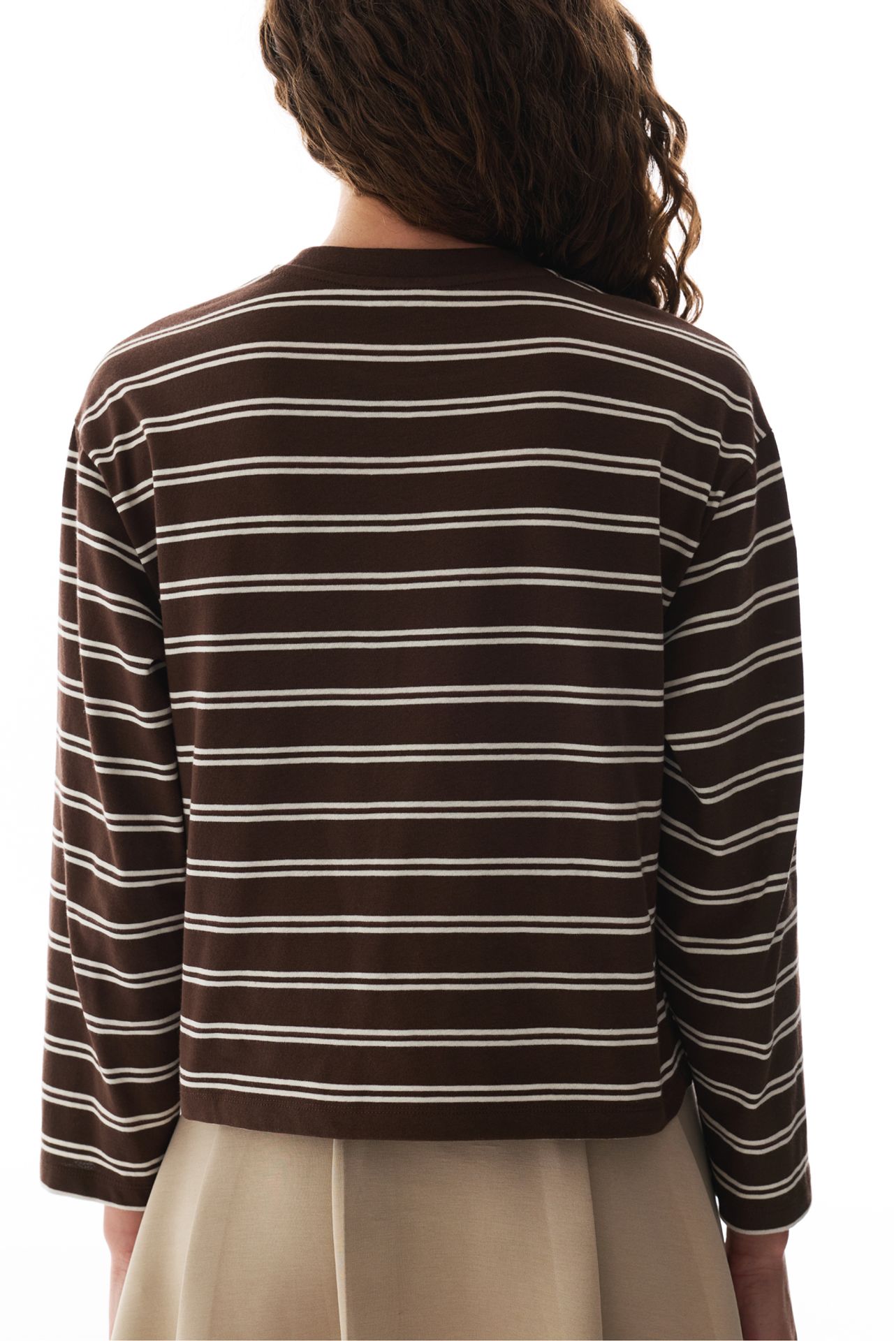 PENTI Long Sleeve Striped Top 4