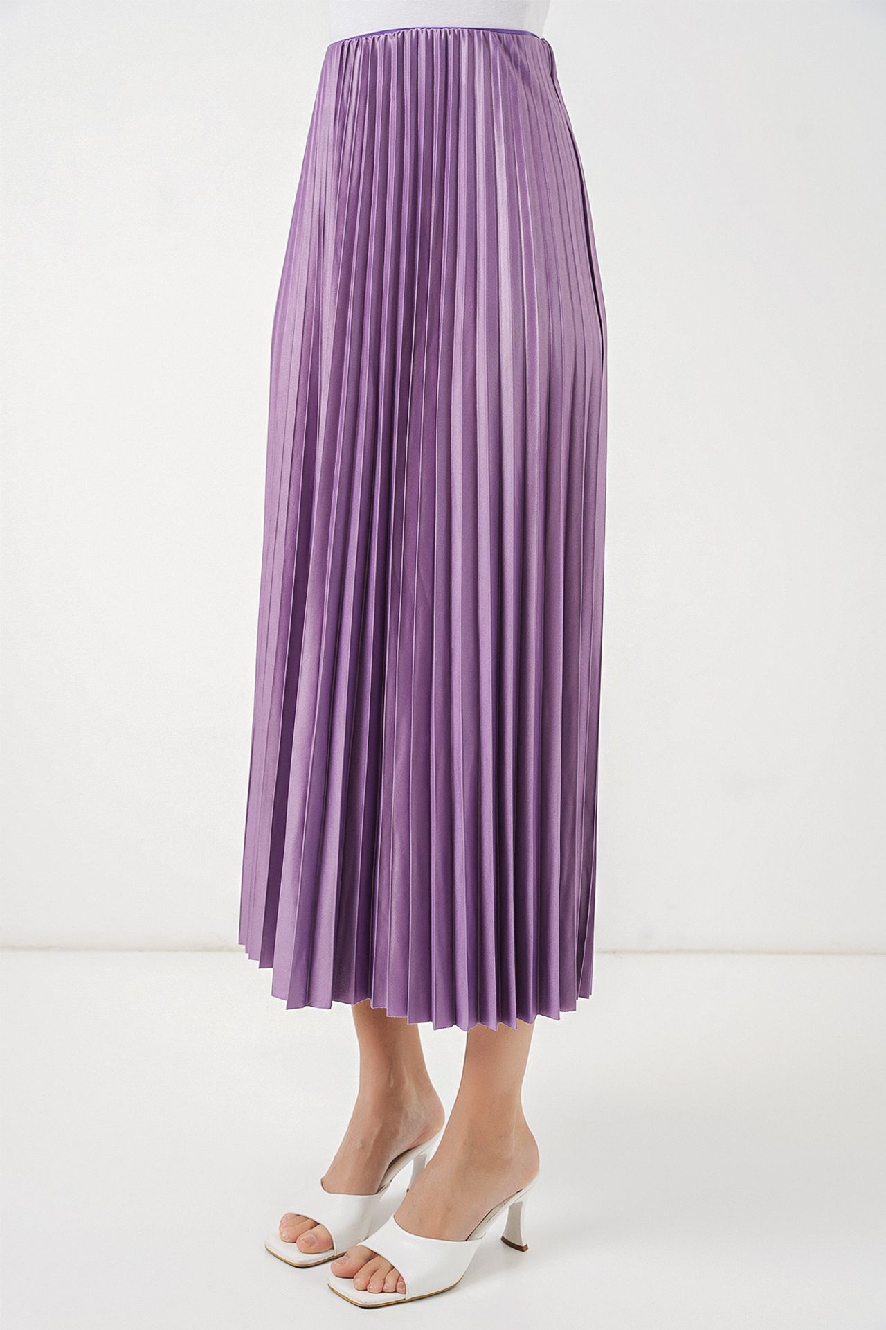 BDART High Waist Pleated Maxi Skirt 4