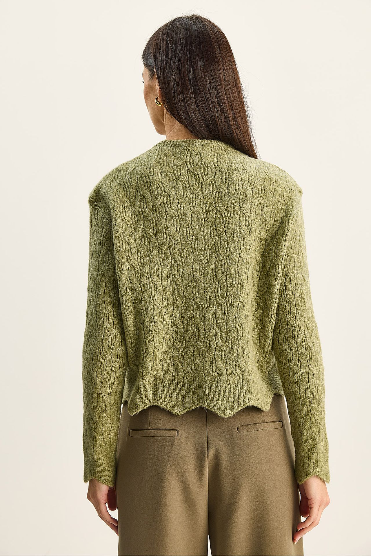LUCCI Textured Knitwear Cardigan 6
